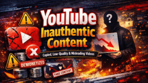 YouTube Inauthentic Content